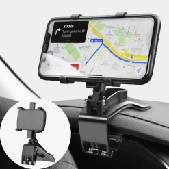 SUPPORTO PER CELLULARE DA AUTO GIREVOLE A 360° PER SMARTPHONE DA 4 A 7 POLLICI