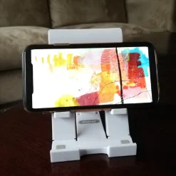 SUPPORTO PER TELEFONI CELLULARI TABLET DA TAVOLO Q-ZJ303 BASE MOBILE PIEGHEVOLE