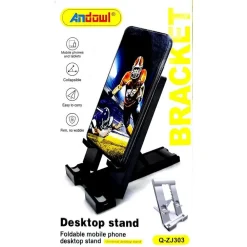 SUPPORTO PER TELEFONI CELLULARI TABLET DA TAVOLO Q-ZJ303 BASE MOBILE PIEGHEVOLE