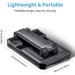 SUPPORTO PORTA CELLULARE UNIVERSALE REGOLABILE TABLET TELEFONO DA TAVOLO Q-ZJ300
