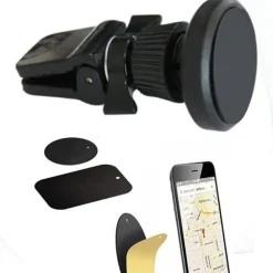 SUPPORTO PORTA CELLULARE AUTO MAGNETICO UNIVERSALE MAGNETE CALAMITA SMARTPHONE