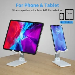 SUPPORTO PORTACELLULARE UNIVERSALE REGOLABILE PER TABLET TELEFONO TAVOLO Q-ZL304