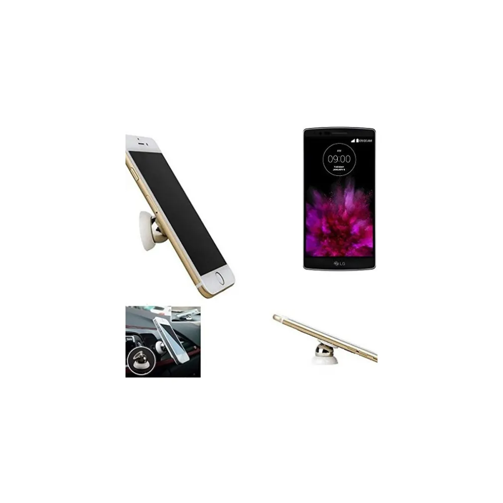 SUPPORTO SFERA MAGNETICO 360° PER CRUSCOTTO AUTO SMARTPHONE SAMSUNG CELLULARE