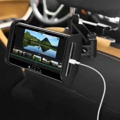 SUPPORTO STAFFA POGGIATESTA SEDILE POSTERIORE AUTO PER SMARTPHONE TABLET HD-2535