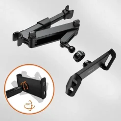 SUPPORTO STAFFA POGGIATESTA SEDILE POSTERIORE AUTO PER SMARTPHONE TABLET HD-2535