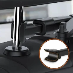 SUPPORTO STAFFA POGGIATESTA SEDILE POSTERIORE AUTO PER SMARTPHONE TABLET HD-2535