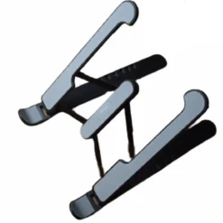 SUPPORTO STAND PIEGHEVOLE IN PLASTICA ANTISCIVOLO PER LAPTOP NOTEBOOK TABLET P1