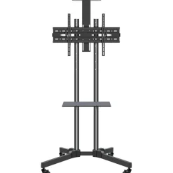 SUPPORTO TV DA PAVIMENTO STAFFA ROTANTE CARRELLO PER TELEVISIONE DA 32-70 POLLIC