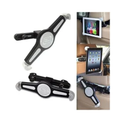 SUPPORTO UNIVERSALE PER TABLET AUTO DA POGGIATESTA STAND PORTA TABLET ROTAZIONE
