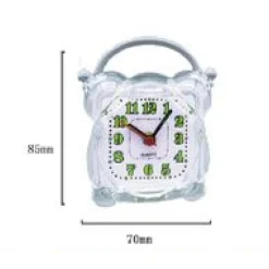 SVEGLIA ANALOGICA OROLOGIO ALARM CLOCK LUCE NOTTURNA FUNZIONE MUTO TAVOLO TX-9122