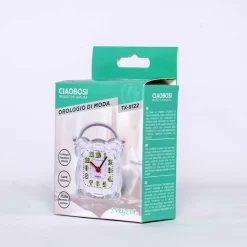 SVEGLIA ANALOGICA OROLOGIO ALARM CLOCK LUCE NOTTURNA FUNZIONE MUTO TAVOLO TX-9122