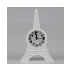 SVEGLIA DA TAVOLO A FORMA DI TORRE EIFFEL PARIGI ANALOGICA ALLARME COLORATA