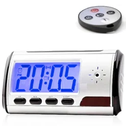 SVEGLIA OROLOGIO SPIA MICROSPIA CIMICE SPY CAM CON RILEVATORE DI MOVIMENTO HD