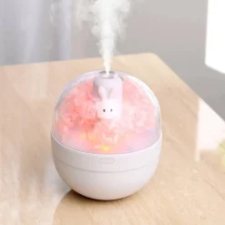 SWEET RABBIT DIFFUSORE UMIDIFICATORE ARIA A ULTRASUONI AROMA USB CON LAMPADA RGB
