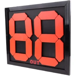 TABELLONE PER SOSTITUZIONE MANUALE PORTATILE ARBITRO PARTITA CALCIO DISPLAY