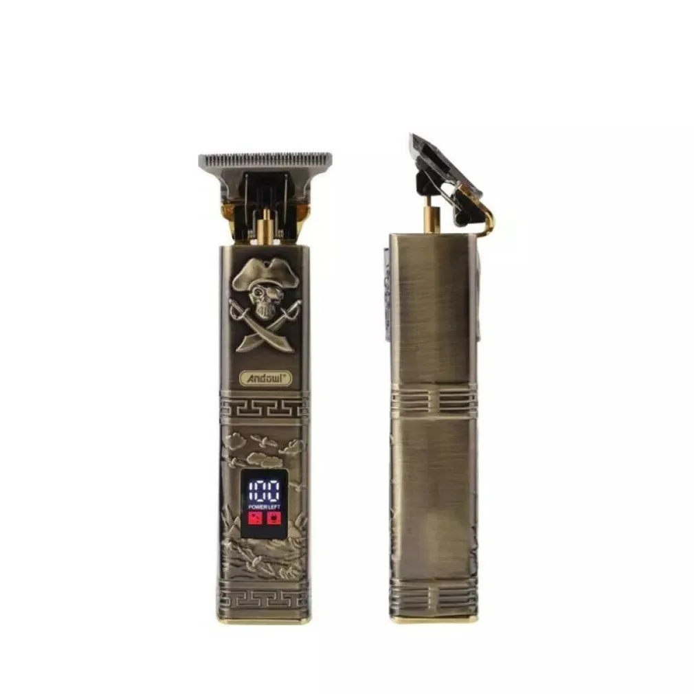 TAGLIA CAPELLI RASOIO ELETTRICO REGOLA BARBA 3 PETTINI RICARICABILE USB Q-TF51