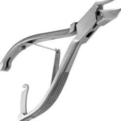 TAGLIA UNGHIE LAMA CURVA TRONCHESINA IN ACCIAIO INCARNITE DURE SPESSE PEDICURE