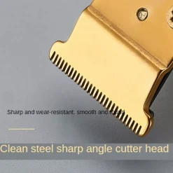 TAGLIACAPELLI ELETTRICO DA UOMO BATTERIA RICARICABILE CON DISPLAY A LED Q-TF202