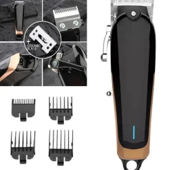 TAGLIACAPELLI PROFESSIONALE CLIPPER TRIMMER SILENZIOSO CON BATTERIA LED Q-LF530
