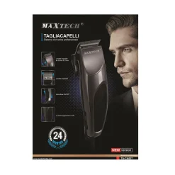 TAGLIACAPELLI RASOIO UOMO SISTEMA DI RICARICA PROFESSIONALE MAXTECH TA-CA007
