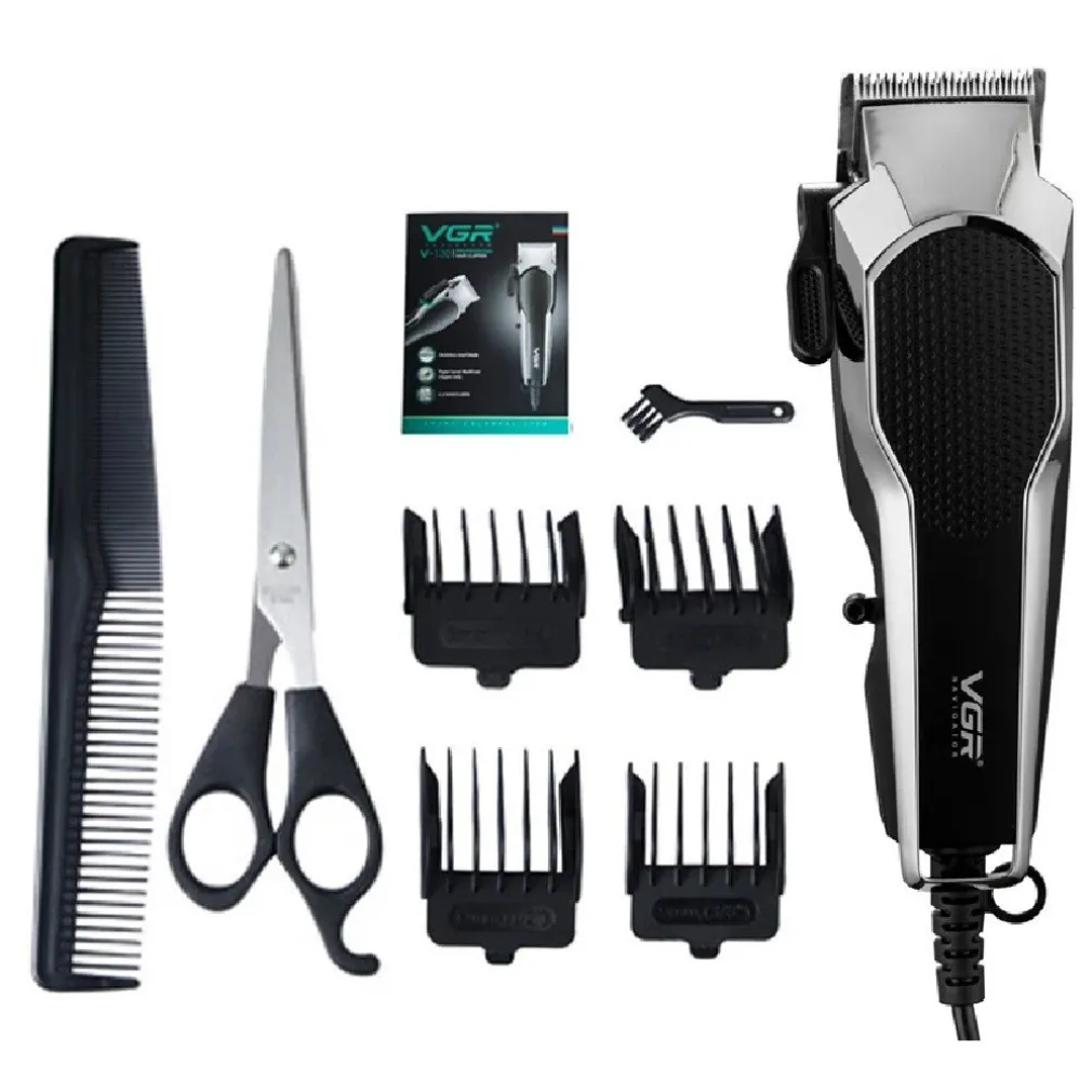 TAGLIACAPELLI REGOLA BARBA RASOIO CON FILO ELETTRICO PROFESSIONALE TRIMMER V-130