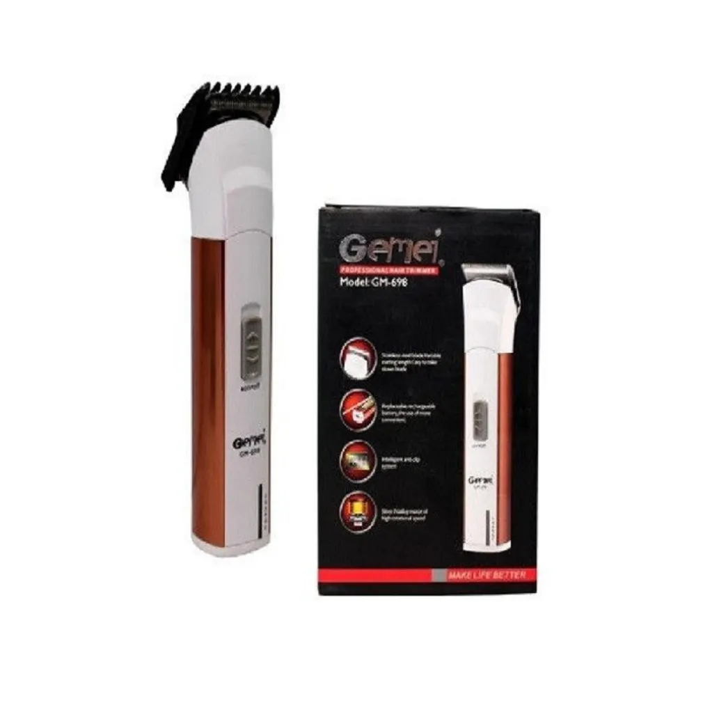 TAGLIACAPELLI TAGLIABARBA PROFESSIONALE ELETTRICO A BATTERIA RICARICABILE GM-698