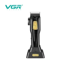 TAGLIACAPELLI UOMO A ZERO PROFESSIONALE REGOLABARBA RICARICABILE BATTERIA VGR651