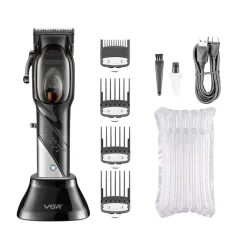 TAGLIACAPELLI UOMO CORDLESS PROFESSIONALE ELETTRICO 9000 RPM RICARICA USB V-002
