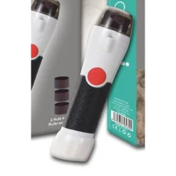 TAGLIAUNGHIE ELETTRICO PER CANI ANIMALI DOMESTICI LIMA LUCE LED 2 RULLI TX-9535