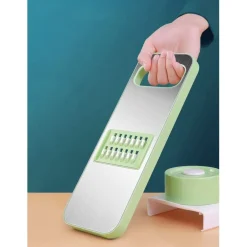 TAGLIAVERDURE TRITATUTTO MULTI TESTA Q-KC13 MANDOLINO MULTIFUNZIONALE 4 LAME