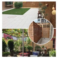 TAPPARELLA TENDA ARELLA AVVOLGIBILE IN LISTELLI DI BAMBù NATURALE 60 X 140 CM