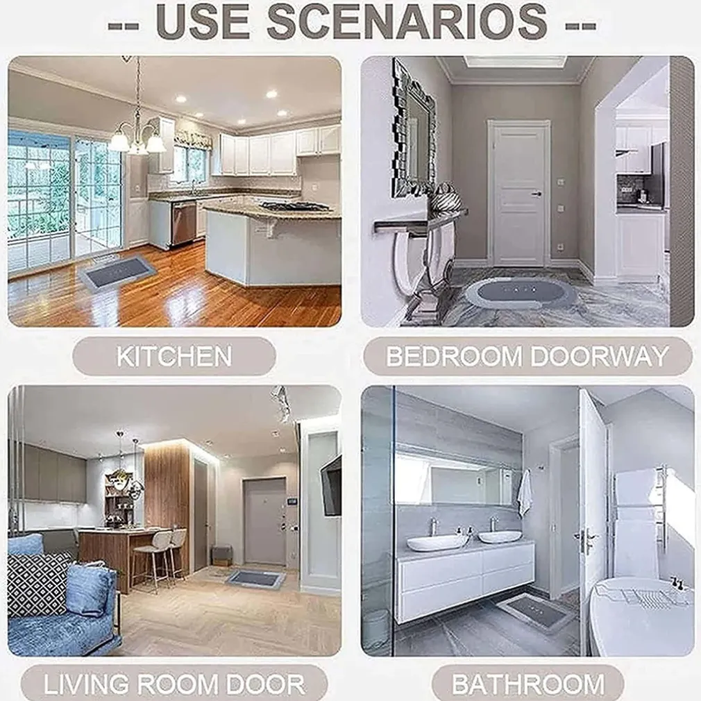 TAPPETINO DA BAGNO ASSORBENTE IN DIATOMITE FARINA FOSSILE AD ASCIUGATURA RAPIDA