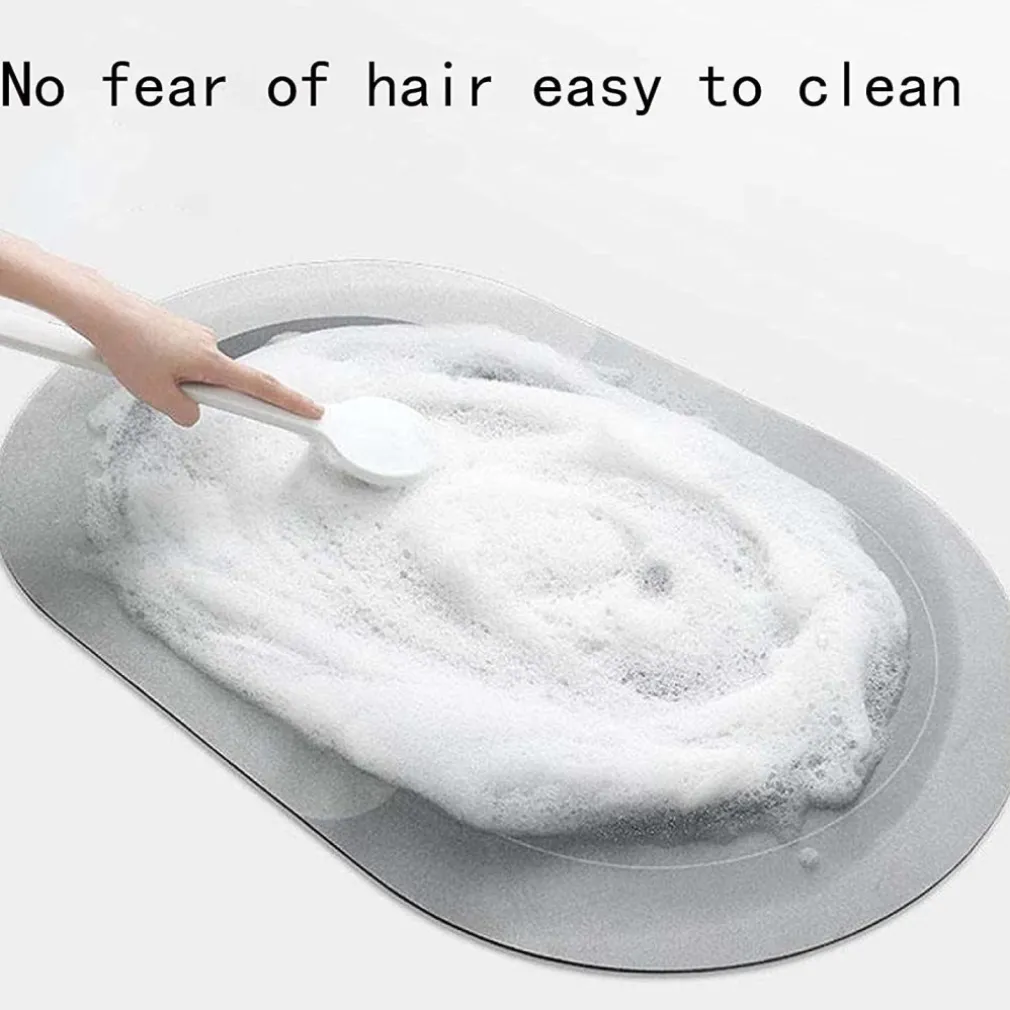 TAPPETINO DA BAGNO ASSORBENTE IN DIATOMITE FARINA FOSSILE AD ASCIUGATURA RAPIDA