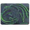 TAPPETINO GAMING MOUSE PAD PER PC POGGIAPOLSO ANTISCIVOLO DRAGO VERDE G-MPAD37