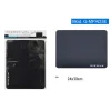 TAPPETINO GAMING MOUSE PAD TAPPETO PER PC ANTISCIVOLO POGGIAPOLSO NERO G-MPAD38
