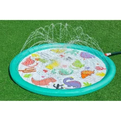 TAPPETINO GONFIABILE DINOSAURI SPRUZZI DESERT DINO DA 48