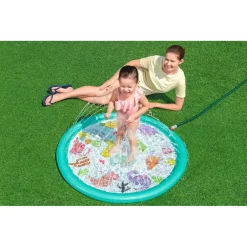 TAPPETINO GONFIABILE DINOSAURI SPRUZZI DESERT DINO DA 48