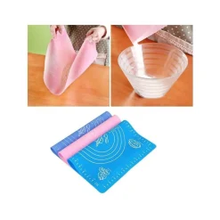 TAPPETINO IN SILICONE DA FORNO PER IMPASTO PIZZA E DOLCI COTTURA ANTIADERENTE