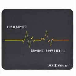 TAPPETINO MOUSE GAMING I'M A GAMER GAMING IS MY LIFE CON LINEA FREQUENZA G-MPAD27