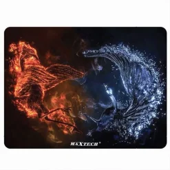 TAPPETINO POGGIAPOLSO TAPPETO PC GAMING MOUSE PAD SERIE FIREICE MAXTECH G-MPAD05