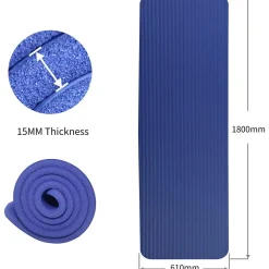 TAPPETINO TAPPETO YOGA PALESTRA 180X62 TAPPETO FITNESS ADDOMINALI AEROBICA