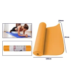 TAPPETINO YOGA IN NBR 61X183X1 CM TAPPETO AEROBICA FITNESS PILATES PALESTRA