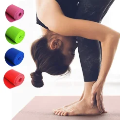 TAPPETINO YOGA IN PVC 61X173X0.8 CM TAPPETO AEROBICA FITNESS PILATES PALESTRA