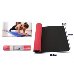 TAPPETINO YOGA IN TPE 61X183X0.6 CM TAPPETO AEROBICA FITNESS PILATES PALESTRA