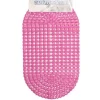 TAPPETO ANTISCIVOLO OVALE DIAMANTE ROSA PER VASCA BAGNO DOCCIA 36 X 66 CM 87864