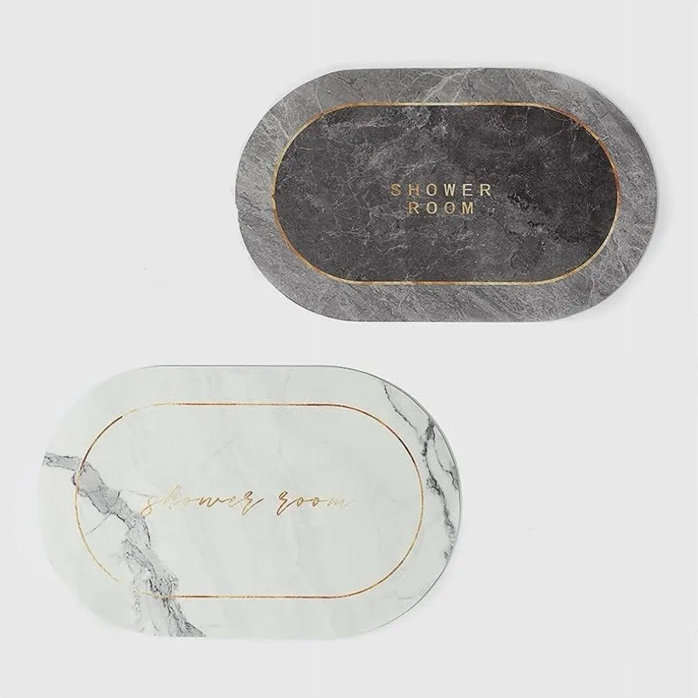 TAPPETO ASSORBENTE ANTISCIVOLO ASCIUGATURA RAPIDA BAGNO VASCA DOCCIA 38X58CM 87226