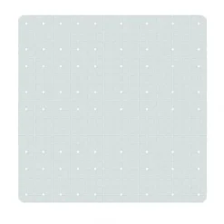 TAPPETO BIANCO TAPPETINO PVC ANTISCIVOLO PER VASCA BAGNO DOCCIA 52 X 52 CM 79762