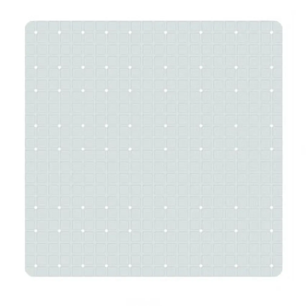 TAPPETO BIANCO TAPPETINO PVC ANTISCIVOLO PER VASCA BAGNO DOCCIA 52 X 52 CM 79762