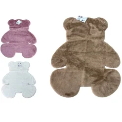 TAPPETO CUTE ORSETTO PELLICCIA FLUFFY VARI COLORI LIVING STANZA DA LETTO 90X120