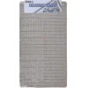 TAPPETO DOCCIA VASCA BAGNO ANTISCIVOLO 38X68 CM RETTANGOLARE A RIGHI BEIGE 54084